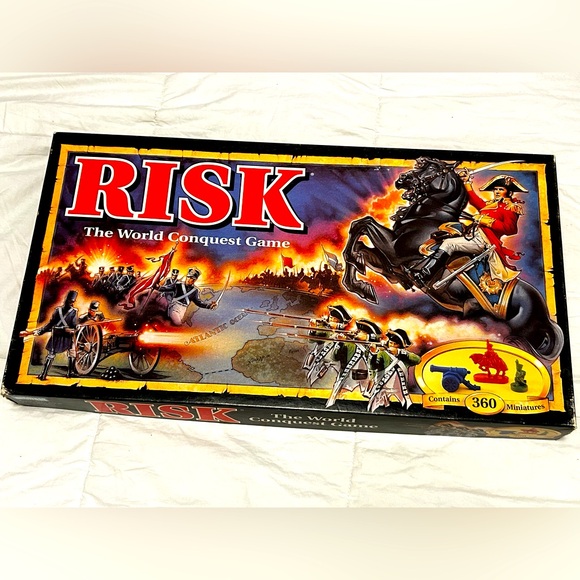 Risk The World Conquest Vintage Board Game 1993 Parker Brothers - Picture 1 of 15